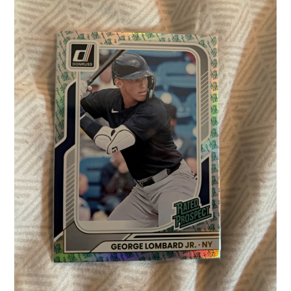2026 Donruss Liberty Rated Prospect George Lombard Jr Yankees #158 Panini Card